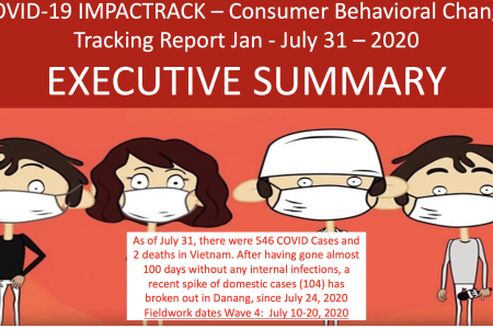 COVID-19 IMPACTRACK – Consumer Behavioral Change Tracking Report Jan – July 31 – 2020